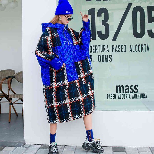 warm size plaid dress of wool autumn and winter style korean loosed on the knee mid-length women's coat, Black;gray
warm size plaid dress of wool autumn and winter style korean loosed on the knee mid-length women's coat, Black;gray