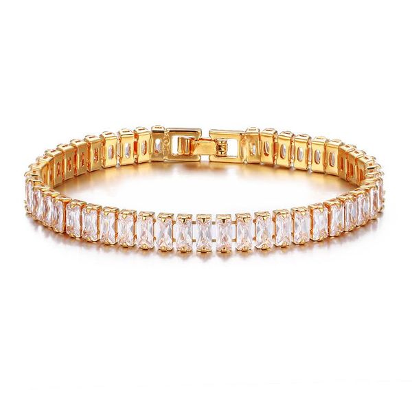 link, chain brand women bracelets & bangles high-quality rectangle cubic zirconia classic fashion jewelry, Black
link, chain brand women bracelets & bangles high-quality rectangle cubic zirconia classic fashion jewelry, Black