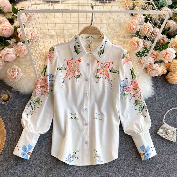 two piece dress deat spring arrival print long sleeve puff lapel collar vest high waist thin leg shorts wide two pieces set mz377 sv0j, White
two piece dress deat spring arrival print long sleeve puff lapel collar vest high waist thin leg shorts wide two pieces set mz377 sv0j, White