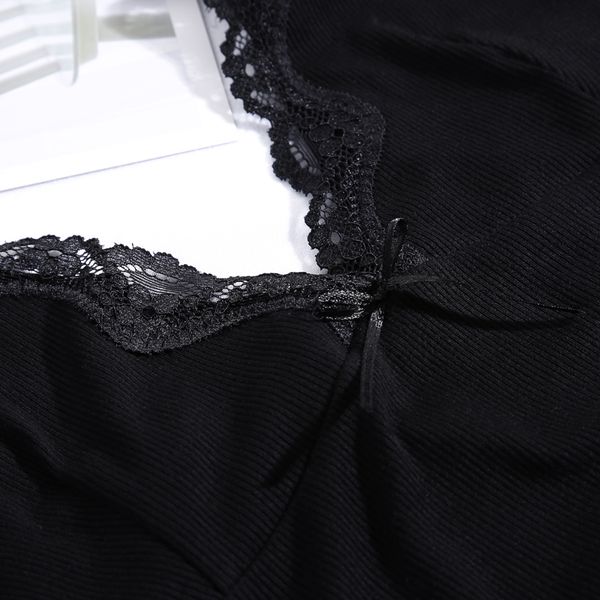 women pajamas v-neck sleepwear set pajama silk nightwear lace homewear strap sleep lounge pyjama, Black;red
women pajamas v-neck sleepwear set pajama silk nightwear lace homewear strap sleep lounge pyjama, Black;red