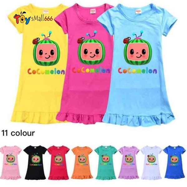 cocomelon ji boys pattern cute girls' dress kids multicolor short sleeve nightdress candy home dresses skirt clothes 110-150cm fs9215, Red;yellow
cocomelon ji boys pattern cute girls' dress kids multicolor short sleeve nightdress candy home dresses skirt clothes 110-150cm fs9215, Red;yellow