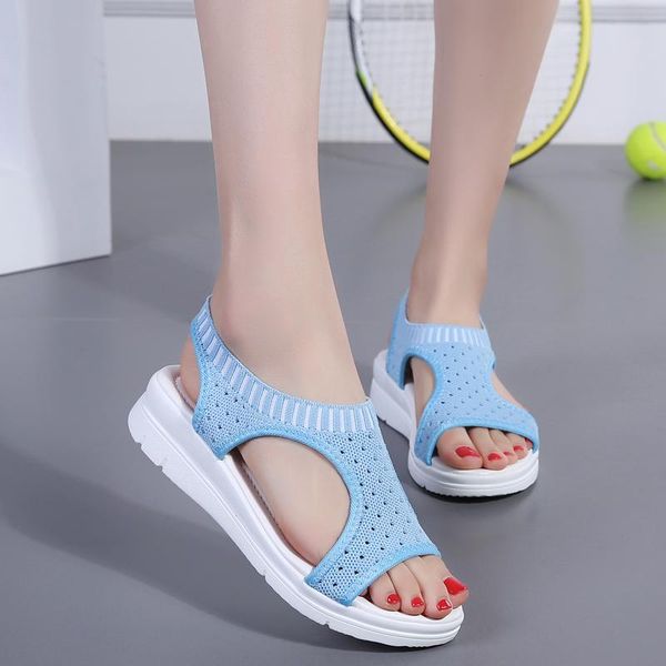 sandals women summer shoes peep toe casual flat ladies breathable air mesh platform sandalias, Black
sandals women summer shoes peep toe casual flat ladies breathable air mesh platform sandalias, Black