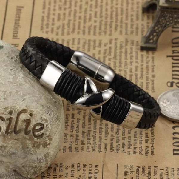 charm bracelets misheng 2021 stainless steel men's leather bracelet letter x cross geometry accessories friends year gifts jewelry, Golden;silver
charm bracelets misheng 2021 stainless steel men's leather bracelet letter x cross geometry accessories friends year gifts jewelry, Golden;silver