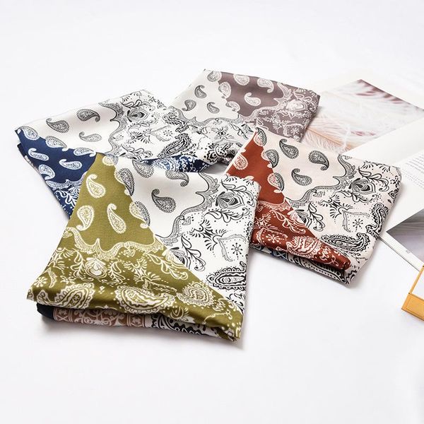 70cm paisley print hair scarf for women handkerchief silk satin hijab scarfs female square shawls cute neck scarves ladies, Blue;gray
70cm paisley print hair scarf for women handkerchief silk satin hijab scarfs female square shawls cute neck scarves ladies, Blue;gray