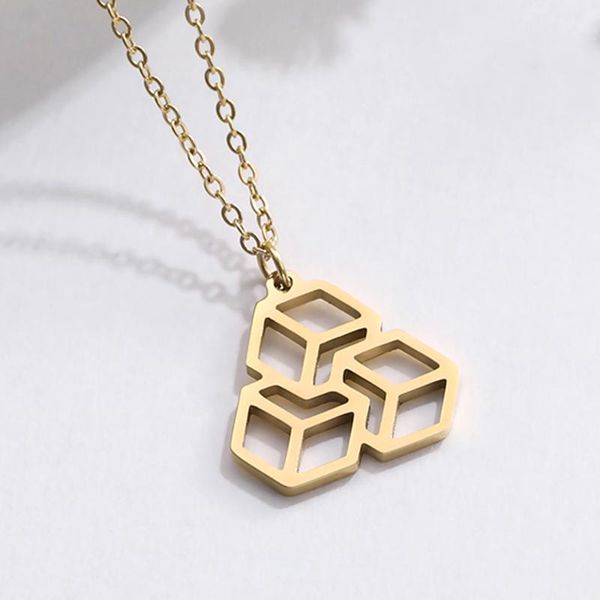 pendant necklaces dawapara fashion geometric necklace lovers' jewelry trendy link chain stainless steel, Silver
pendant necklaces dawapara fashion geometric necklace lovers' jewelry trendy link chain stainless steel, Silver
