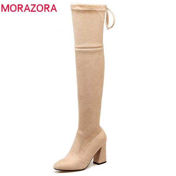 boots qplyxco2021 est thigh high pointed toe flock autumn winter women solid color heels over the knee, Black
boots qplyxco2021 est thigh high pointed toe flock autumn winter women solid color heels over the knee, Black