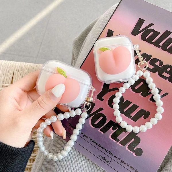 3d peach case for airpods 1 2 pro 3 soft silicone flexible cases cover cute shockproof earphone protector 97227
3d peach case for airpods 1 2 pro 3 soft silicone flexible cases cover cute shockproof earphone protector 97227