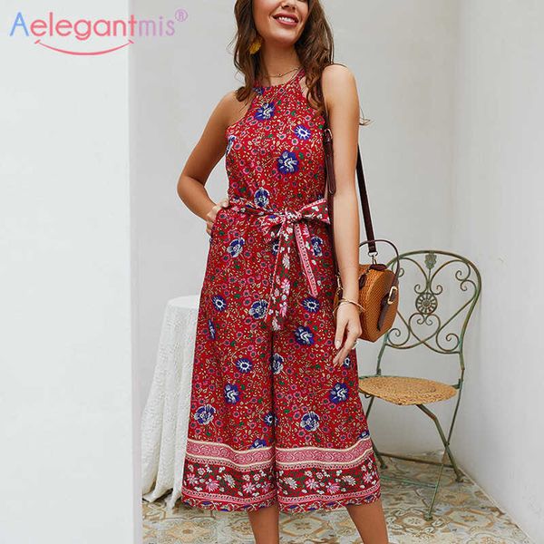 aelegantmis summer loose floral print jumpsuit women high street sleeveless casual jumpsuits ladies fashion rompers 210607, Black;white
aelegantmis summer loose floral print jumpsuit women high street sleeveless casual jumpsuits ladies fashion rompers 210607, Black;white