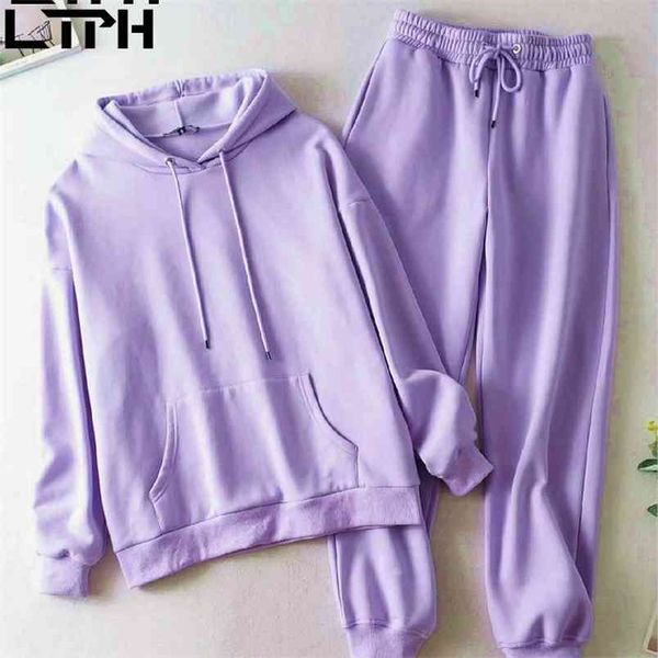 ltph cotton thick warm hoodie sweatshirt tracksuits women two peices set street casual simple pants women's sets winter 210423, White
ltph cotton thick warm hoodie sweatshirt tracksuits women two peices set street casual simple pants women's sets winter 210423, White