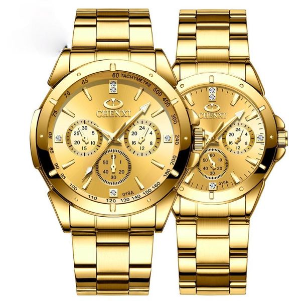 wristwatches golden couple watches 019 a third eye decoration business watch, Slivery;brown
wristwatches golden couple watches 019 a third eye decoration business watch, Slivery;brown