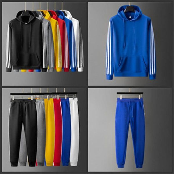 men's tracksuits spring and summer of 2021 dating leisure fitness jogging pure color cotton hoodie pants two-piece fleece + movement, Gray
men's tracksuits spring and summer of 2021 dating leisure fitness jogging pure color cotton hoodie pants two-piece fleece + movement, Gray
