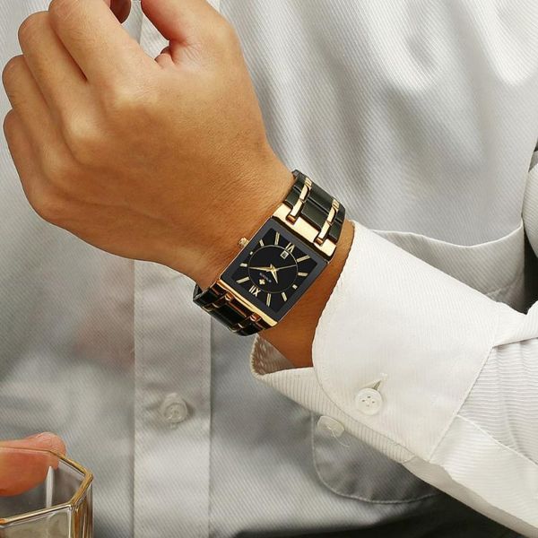 wristwatches wwoor 2021 men watch business causal gold quartz waterproof calendar fashion relogio masculino, Slivery;brown
wristwatches wwoor 2021 men watch business causal gold quartz waterproof calendar fashion relogio masculino, Slivery;brown