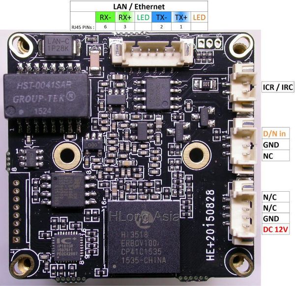 enhanced night vision ipc (720p) 1/3" sony imx225 image sensor +hi3518 cctv ip camera module board cameras
enhanced night vision ipc (720p) 1/3" sony imx225 image sensor +hi3518 cctv ip camera module board cameras