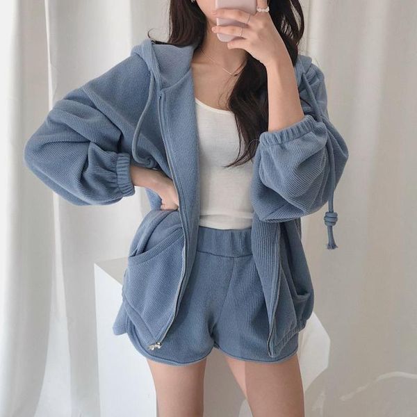 women's tracksuits hoodies shorts suit outfits casual tracksuit women sports 2 pieces set sweatshirts and pants coat 2021 sweatpants au, Gray
women's tracksuits hoodies shorts suit outfits casual tracksuit women sports 2 pieces set sweatshirts and pants coat 2021 sweatpants au, Gray