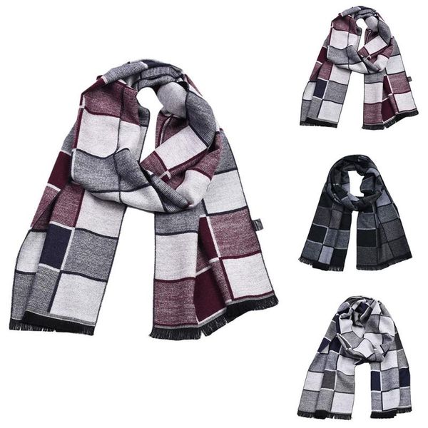 scarves classic autumn winter warm plaid man scarf cashmere wool soft striped knit custom long 2021 bufanda1204, Blue;gray
scarves classic autumn winter warm plaid man scarf cashmere wool soft striped knit custom long 2021 bufanda1204, Blue;gray