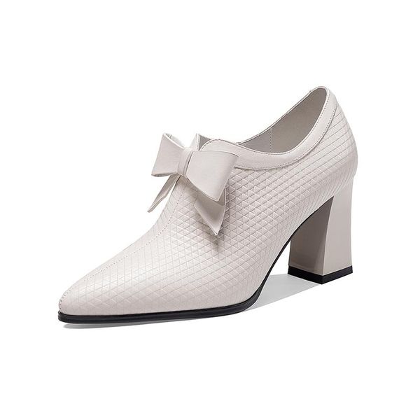 dress shoes high heels genuine leather pointed toe woman bowties tie spring autumn brand office ladies pumps large size 34-43, Black
dress shoes high heels genuine leather pointed toe woman bowties tie spring autumn brand office ladies pumps large size 34-43, Black