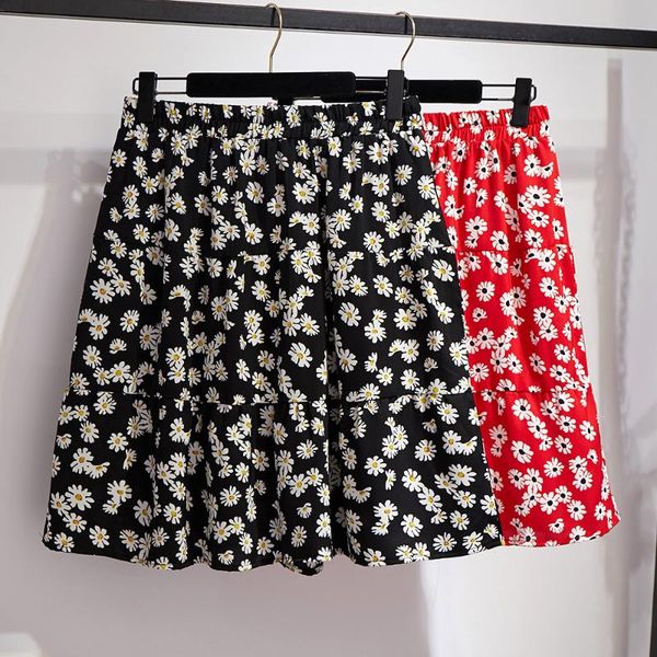 skirts plus size skirt women's floral print summer small daisy fishtail pleated harajuku cute sweet girls 6xl, Black
skirts plus size skirt women's floral print summer small daisy fishtail pleated harajuku cute sweet girls 6xl, Black