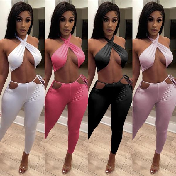 elegant clubwear two piece outfits for women strapless and bandage pants bodycon solid set fashion h326 women's, White
elegant clubwear two piece outfits for women strapless and bandage pants bodycon solid set fashion h326 women's, White