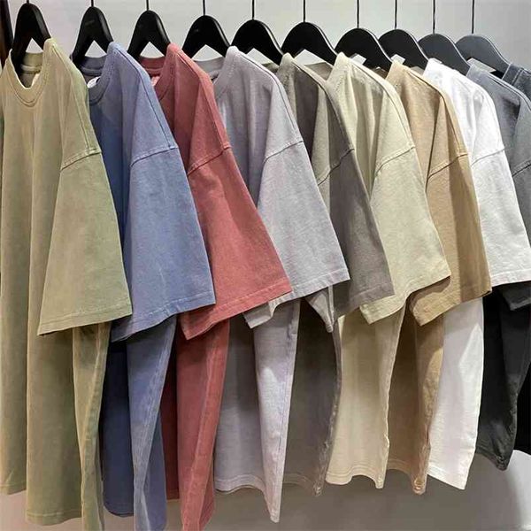 summer garment-washed heavy cotton t-shirt short sleeve raglan hip hop tee streetwear nine colors 210722, White;black
summer garment-washed heavy cotton t-shirt short sleeve raglan hip hop tee streetwear nine colors 210722, White;black