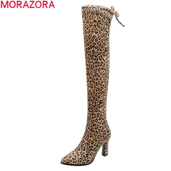 boots morazora 2021 large size 33-43 leopard grain over the knee thick high heels pointed toe 4 colors winter women, Black
boots morazora 2021 large size 33-43 leopard grain over the knee thick high heels pointed toe 4 colors winter women, Black