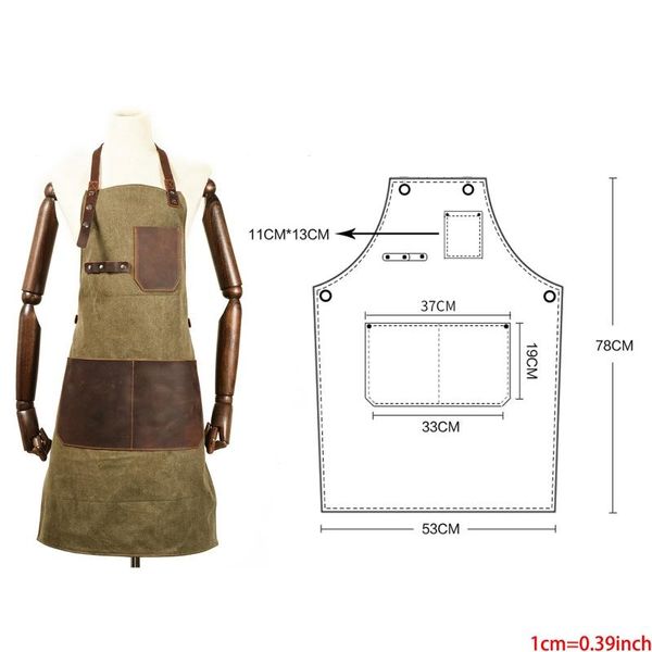 aprons 875a work apron coffee shop retro high-end restaurant artisan overalls canvas
aprons 875a work apron coffee shop retro high-end restaurant artisan overalls canvas