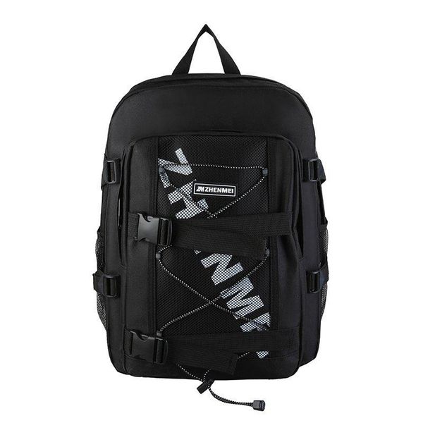 backpack boys sports cool men's nylon waterproof casual student bag girl's 2021 trend black male white
backpack boys sports cool men's nylon waterproof casual student bag girl's 2021 trend black male white