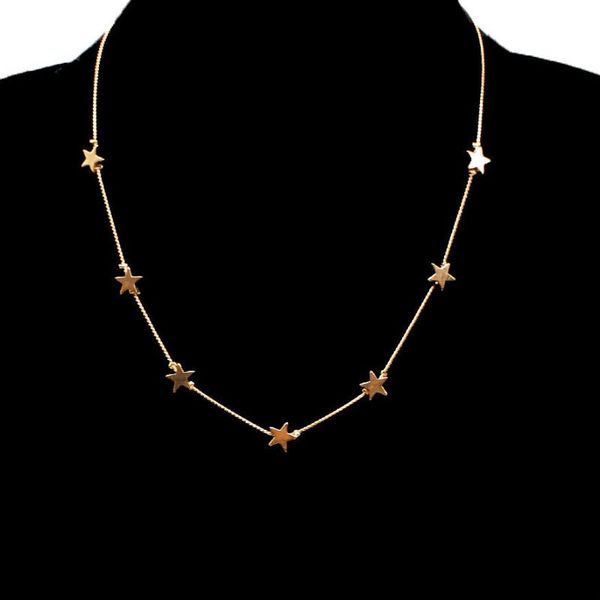 chains states item 7 contracted pentagram necklace female fashion chain of clavicle, Silver
chains states item 7 contracted pentagram necklace female fashion chain of clavicle, Silver