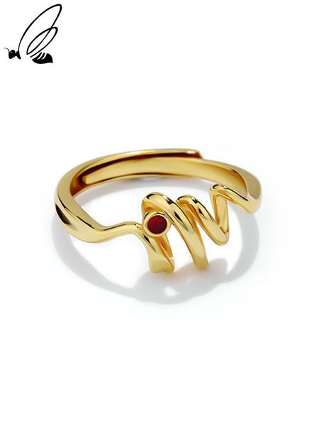 cluster rings s'steel 925 sterling silver geometry red zircon gold for women's aesthetic boho party 2021 trend fine accessories je, Golden;silver
cluster rings s'steel 925 sterling silver geometry red zircon gold for women's aesthetic boho party 2021 trend fine accessories je, Golden;silver