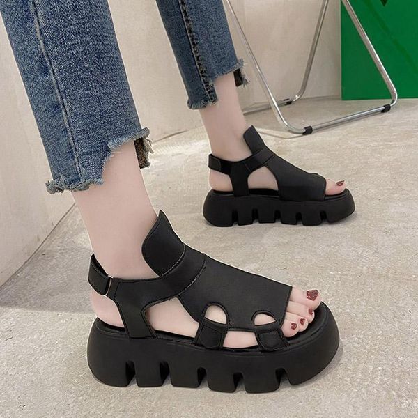 sandals woman plat hook-loop elastic fabric thick bottom non slip fashion women's casual solid increase female footwear 2021, Black
sandals woman plat hook-loop elastic fabric thick bottom non slip fashion women's casual solid increase female footwear 2021, Black