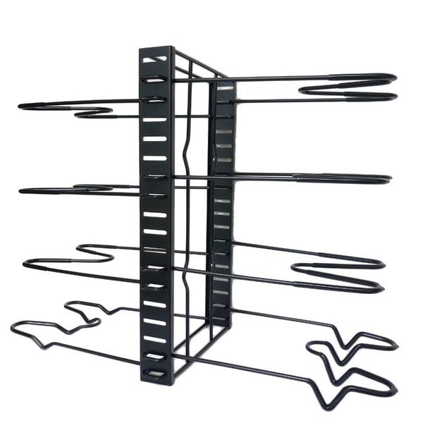 pan organizer rack for cabinet, pot with 3 diy methods, adjustable and 8 tiers kitchen storage & organization
pan organizer rack for cabinet, pot with 3 diy methods, adjustable and 8 tiers kitchen storage & organization