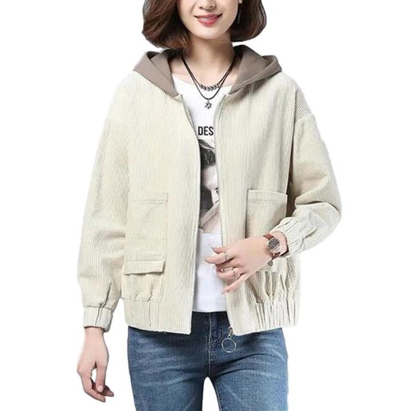 women's jackets cofekate womens corduroy coat solid long sleev zip up hooded jacket pockets casual warm baggy ladies hoodie outwear plu, Black;brown
women's jackets cofekate womens corduroy coat solid long sleev zip up hooded jacket pockets casual warm baggy ladies hoodie outwear plu, Black;brown
