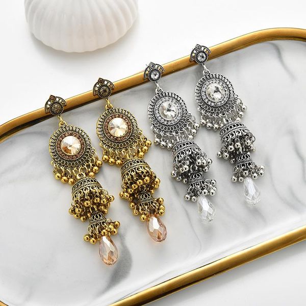 dangle & chandelier retro gold earrings jewelry for women 2021 geometric boho long bell tassel statement wedding vintage, Silver
dangle & chandelier retro gold earrings jewelry for women 2021 geometric boho long bell tassel statement wedding vintage, Silver