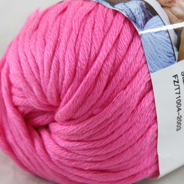 sale lot 1 ballsx50g special thick worsted 100% cotton yarn hand knitting 422-06 pink sapphire, Black;white
sale lot 1 ballsx50g special thick worsted 100% cotton yarn hand knitting 422-06 pink sapphire, Black;white