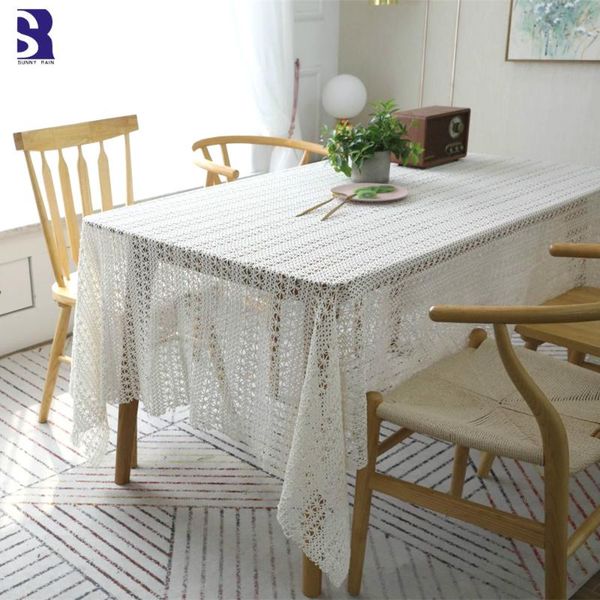 sunnyrain 1-piece cotton white crochet tablecloth christmas table cloth rectangle coffee tablecloths cover
sunnyrain 1-piece cotton white crochet tablecloth christmas table cloth rectangle coffee tablecloths cover