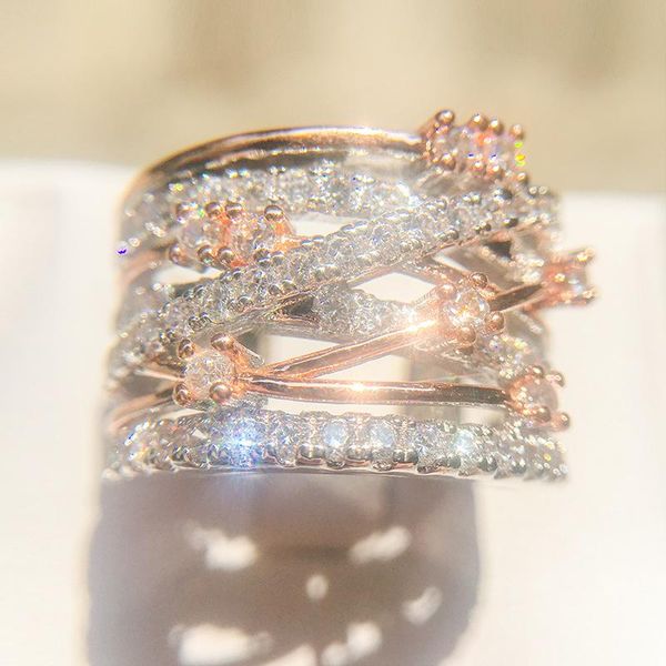 wedding rings fashion simple white gold filled for women double cross crystal infinity ring micro paved anniversary anel, Slivery;golden
wedding rings fashion simple white gold filled for women double cross crystal infinity ring micro paved anniversary anel, Slivery;golden