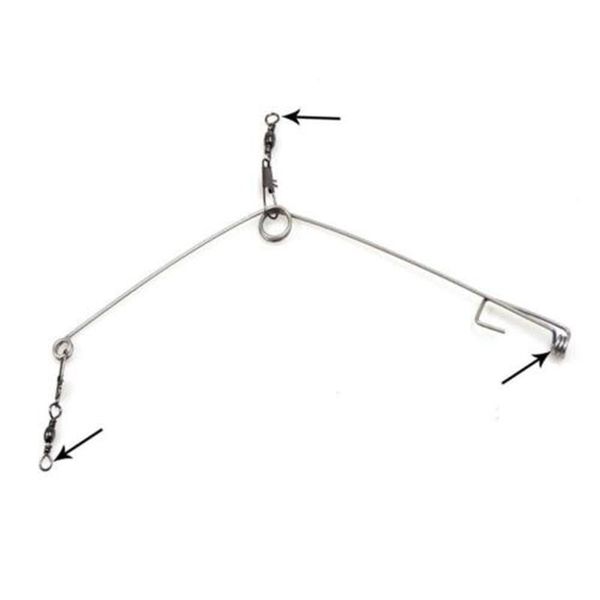5pcs smart kingfisher stainless steel hook trigger spring fishing setter bait bite triggers the catch fish automatically hooks
5pcs smart kingfisher stainless steel hook trigger spring fishing setter bait bite triggers the catch fish automatically hooks