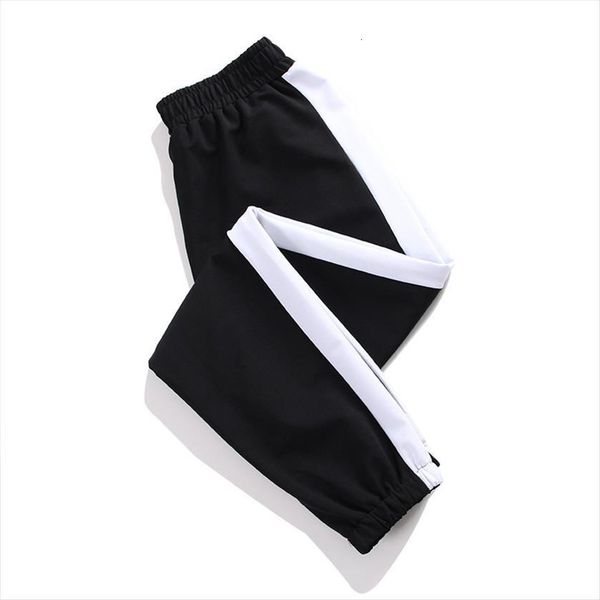 oversized harem black with white women capris striped patchwork sweatpants loose sport trousers female casual wear p118, Black;white
oversized harem black with white women capris striped patchwork sweatpants loose sport trousers female casual wear p118, Black;white