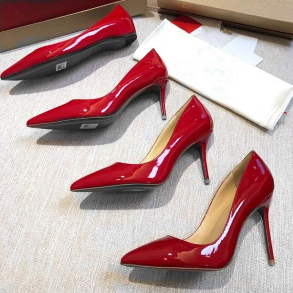 dress shoes pointed toe women's pumps genuine leather high heels for slip on shallow stiletto brand, Black
dress shoes pointed toe women's pumps genuine leather high heels for slip on shallow stiletto brand, Black