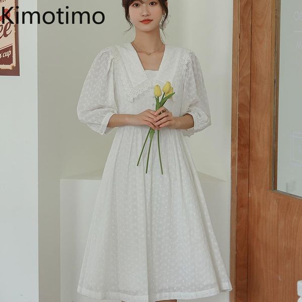 kimotimo vintage white dress women french style summer sweet embroidery waist thin female temperament korean fashion femme casual dresses, Black;gray
kimotimo vintage white dress women french style summer sweet embroidery waist thin female temperament korean fashion femme casual dresses, Black;gray