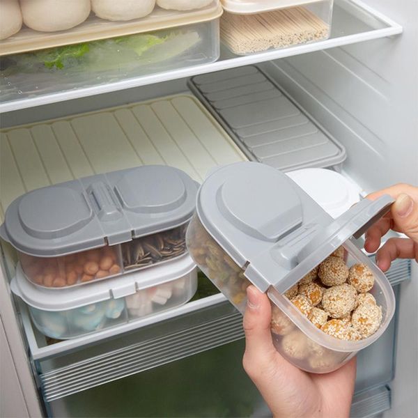 storage bottles & jars refrigerator food box double compartments containers with convenient buckled lip healthy snack
storage bottles & jars refrigerator food box double compartments containers with convenient buckled lip healthy snack