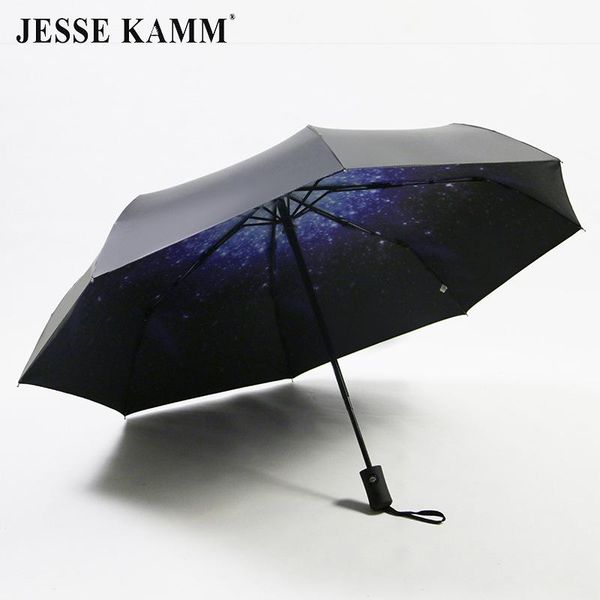 umbrellas jesse kamm full-automatic three folding umbrella science fiction starry sky anti-uv for men woman children
umbrellas jesse kamm full-automatic three folding umbrella science fiction starry sky anti-uv for men woman children