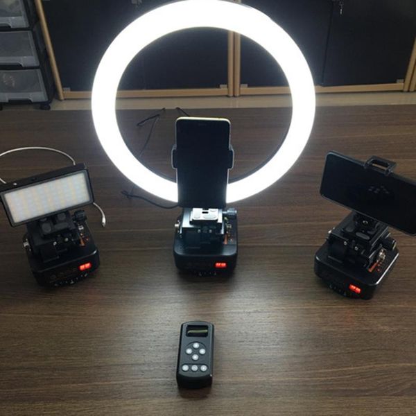 tripod heads alloyseed yt-1000 motorized panoramic camera head pan tilt with 1/4 quick release plate phone holder for dslr
tripod heads alloyseed yt-1000 motorized panoramic camera head pan tilt with 1/4 quick release plate phone holder for dslr