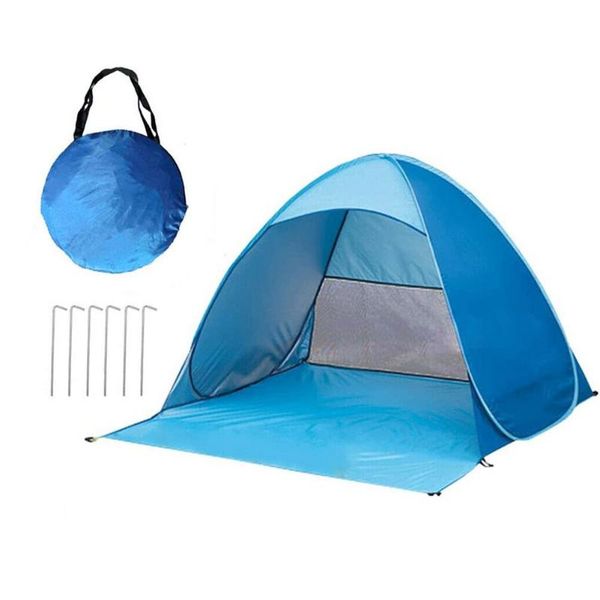 tents and shelters automatic beach tent camping uv protection up sun shade awning travel with pegs & storage bag
tents and shelters automatic beach tent camping uv protection up sun shade awning travel with pegs & storage bag