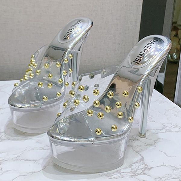 slippers small fragrance type plus size sandals waterproof platform wear-resistant transparent high heels crystal, Black
slippers small fragrance type plus size sandals waterproof platform wear-resistant transparent high heels crystal, Black