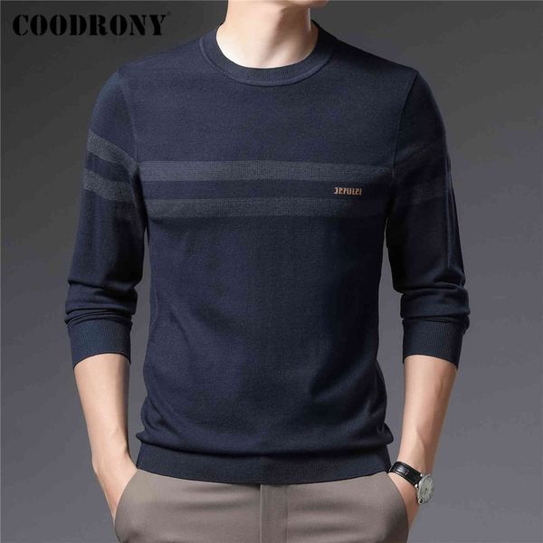 COODRONY Brand Sweater Pullover Men Clothing Fashion Casual Striped O-Neck Pull Homme Autumn Winter Knitwear Shirt Jersey C1389, White;black
COODRONY Brand Sweater Pullover Men Clothing Fashion Casual Striped O-Neck Pull Homme Autumn Winter Knitwear Shirt Jersey C1389, White;black