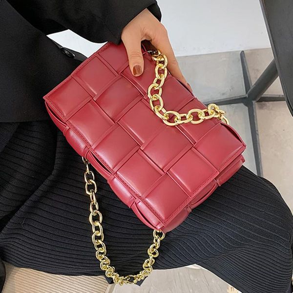evening bags woven flap crossbody bag 2021 fashion pu leather women's designer handbag chain tote shoulder messenger
evening bags woven flap crossbody bag 2021 fashion pu leather women's designer handbag chain tote shoulder messenger