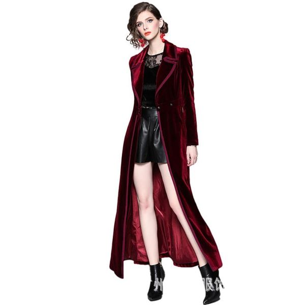 women's trench coats hodisytian 2021 women windbreaker coat velvet elegant outerwear x-long single button thick cardigan female overcoa, Tan;black
women's trench coats hodisytian 2021 women windbreaker coat velvet elegant outerwear x-long single button thick cardigan female overcoa, Tan;black