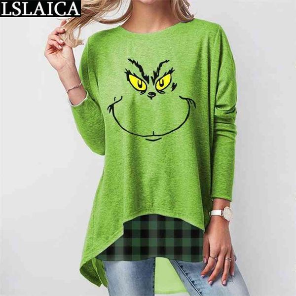 wholesale woman tshirts long sleeve round neck green t shirt cartoon print fashion casual knitted autumn winter bottoming 210515, White
wholesale woman tshirts long sleeve round neck green t shirt cartoon print fashion casual knitted autumn winter bottoming 210515, White