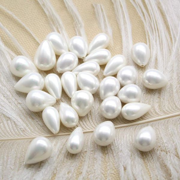 other natural pearl shell beads white half-hole drop-shaped teardrop mother-of-pearl loose handmade necklace earrings jewelry
other natural pearl shell beads white half-hole drop-shaped teardrop mother-of-pearl loose handmade necklace earrings jewelry