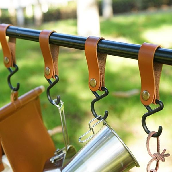 hooks & rails camping tripod clothes storage hook leather metal pu outdoor portable s-shaped triangle rack
hooks & rails camping tripod clothes storage hook leather metal pu outdoor portable s-shaped triangle rack